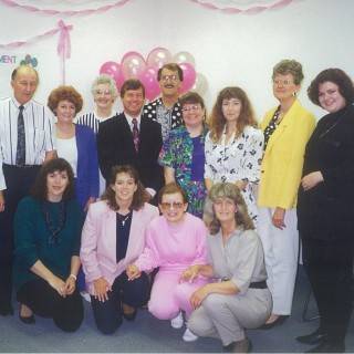 Evelyn’s retirement party in Stony Plain - 1992