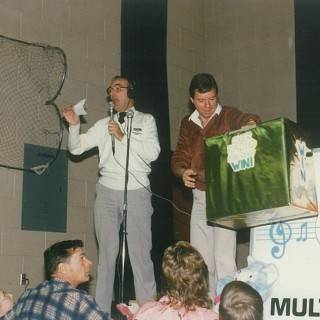 Edmonton Bazaar Fund raiser with Wally & CKER Radio - 1990