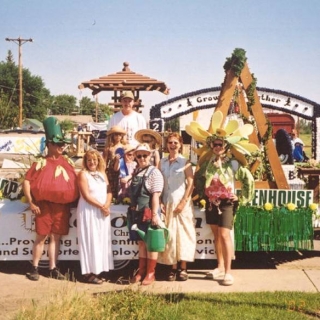 Parade Day in Coaldale – 2002